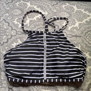 Halter top bathing suit